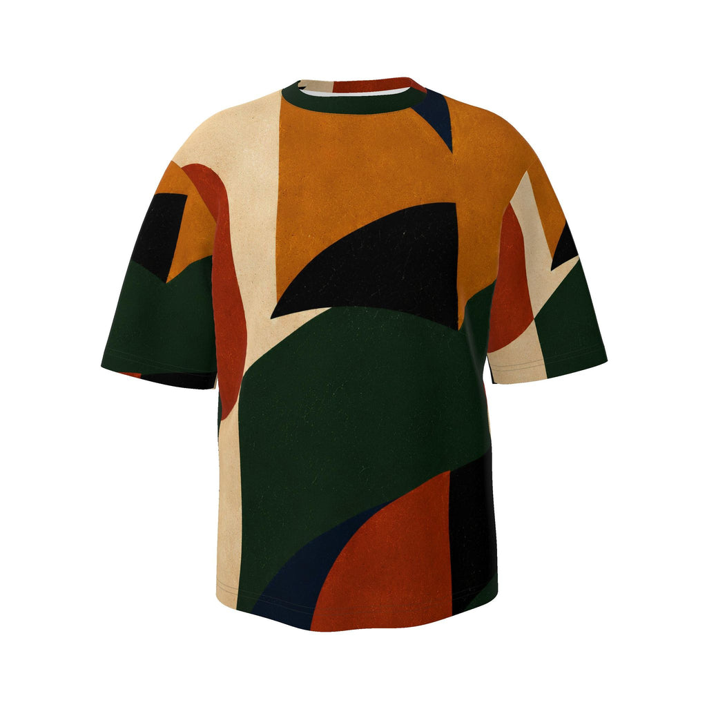 Cush Luxe Mosaic Oversized Luxury T-Shirt | Premium Designer Streetwear