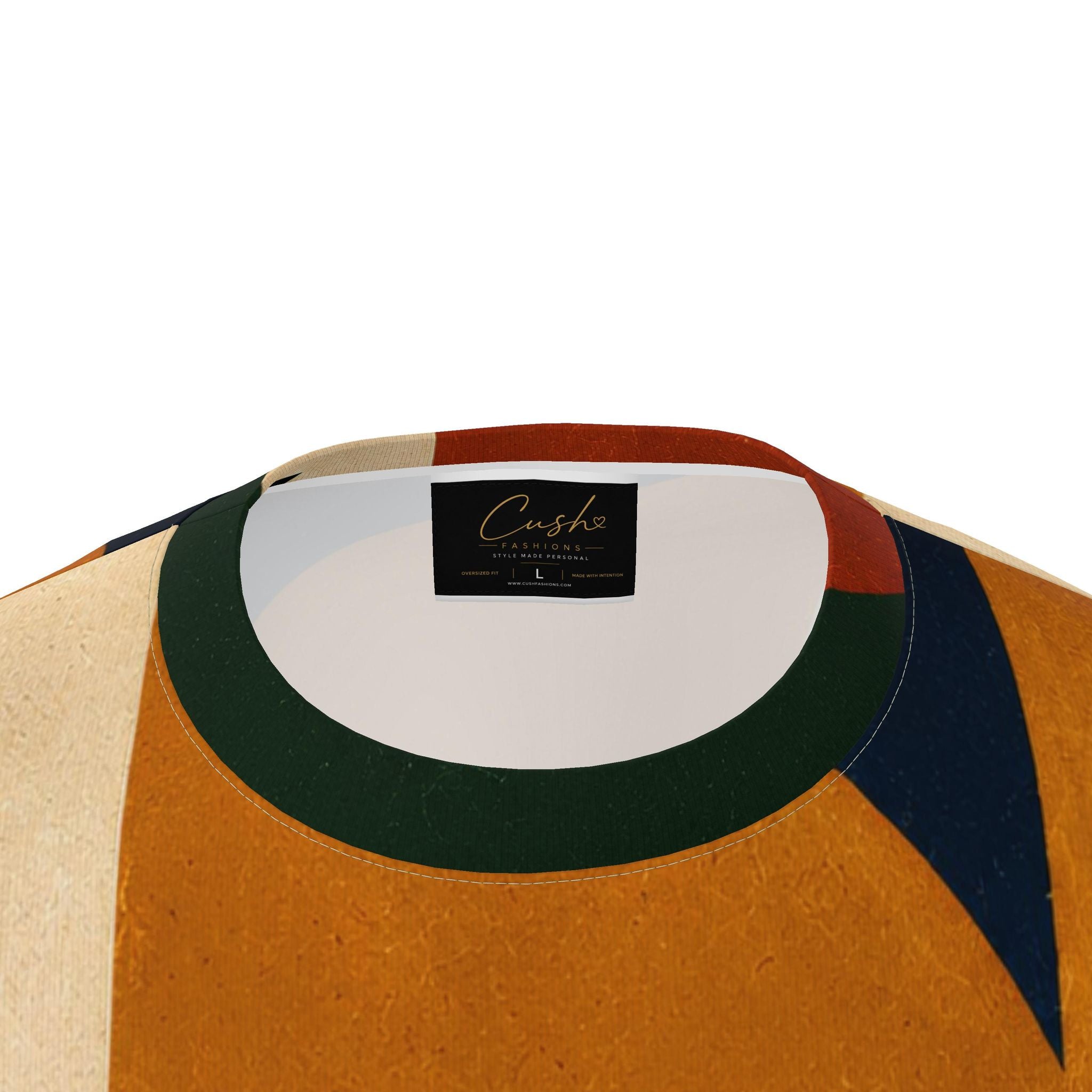 Cush Luxe Mosaic Oversized Luxury T-Shirt | Premium Designer Streetwear