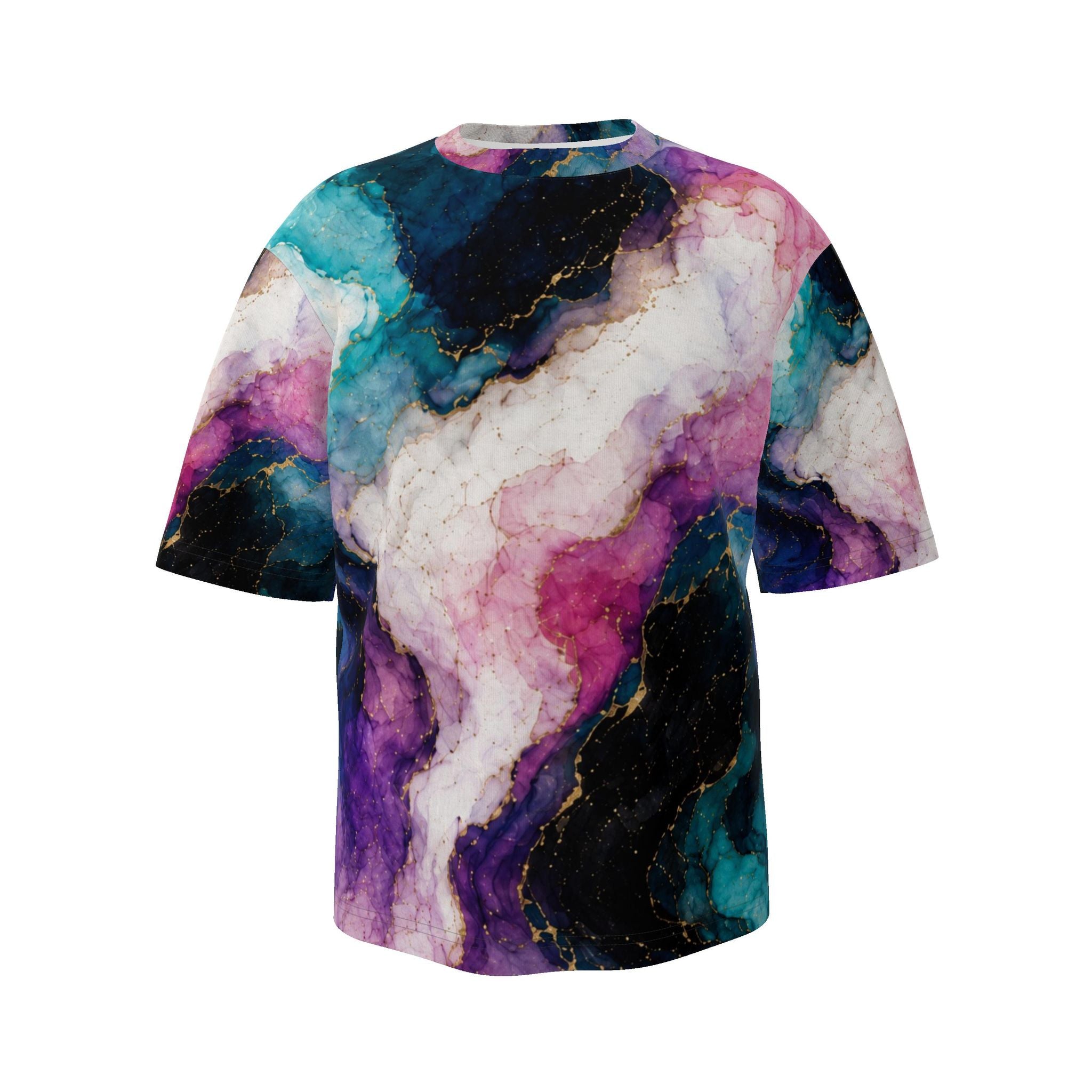 CUSH LUXE™ Fluid Ink No. 01 Oversized Luxury Men’s T-Shirt