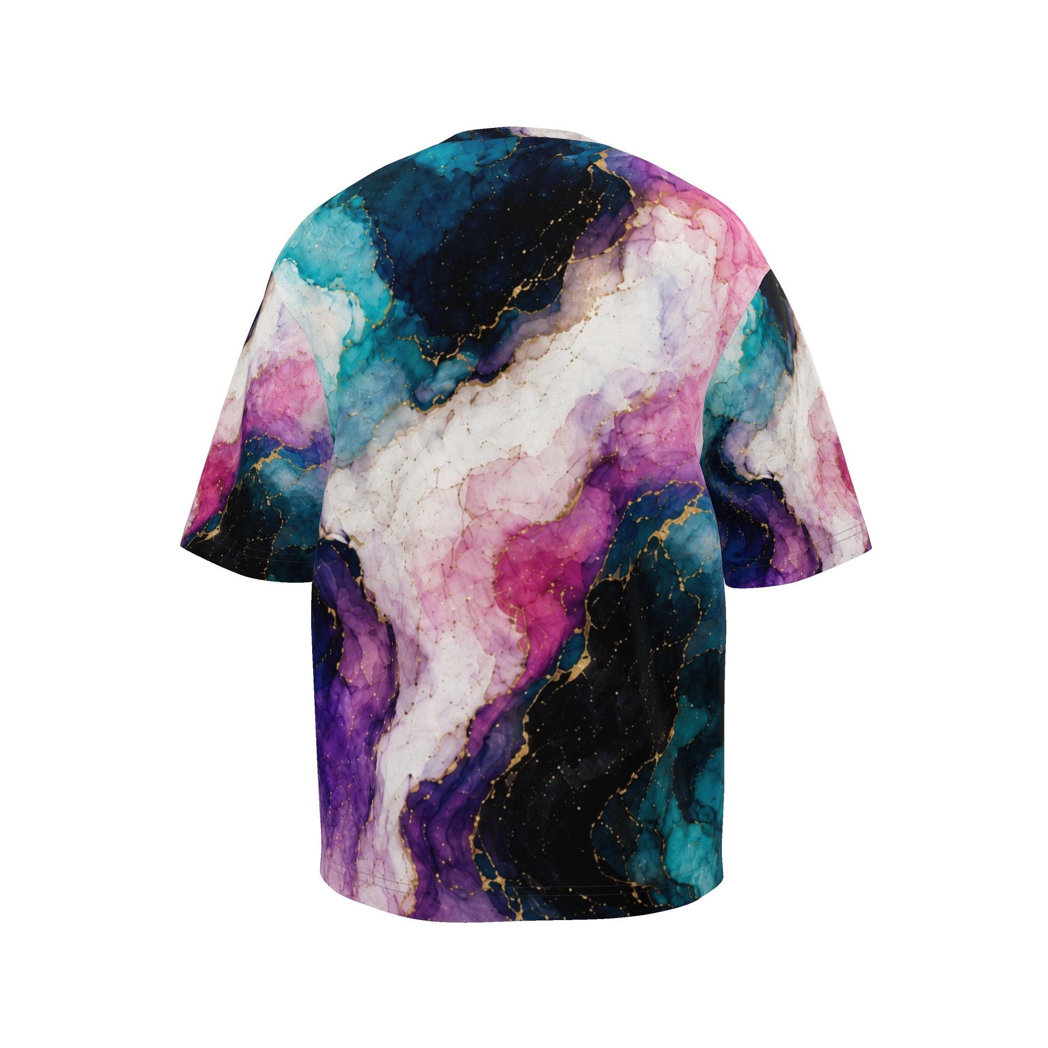 CUSH LUXE™ Fluid Ink No. 01 Oversized Luxury Men’s T-Shirt