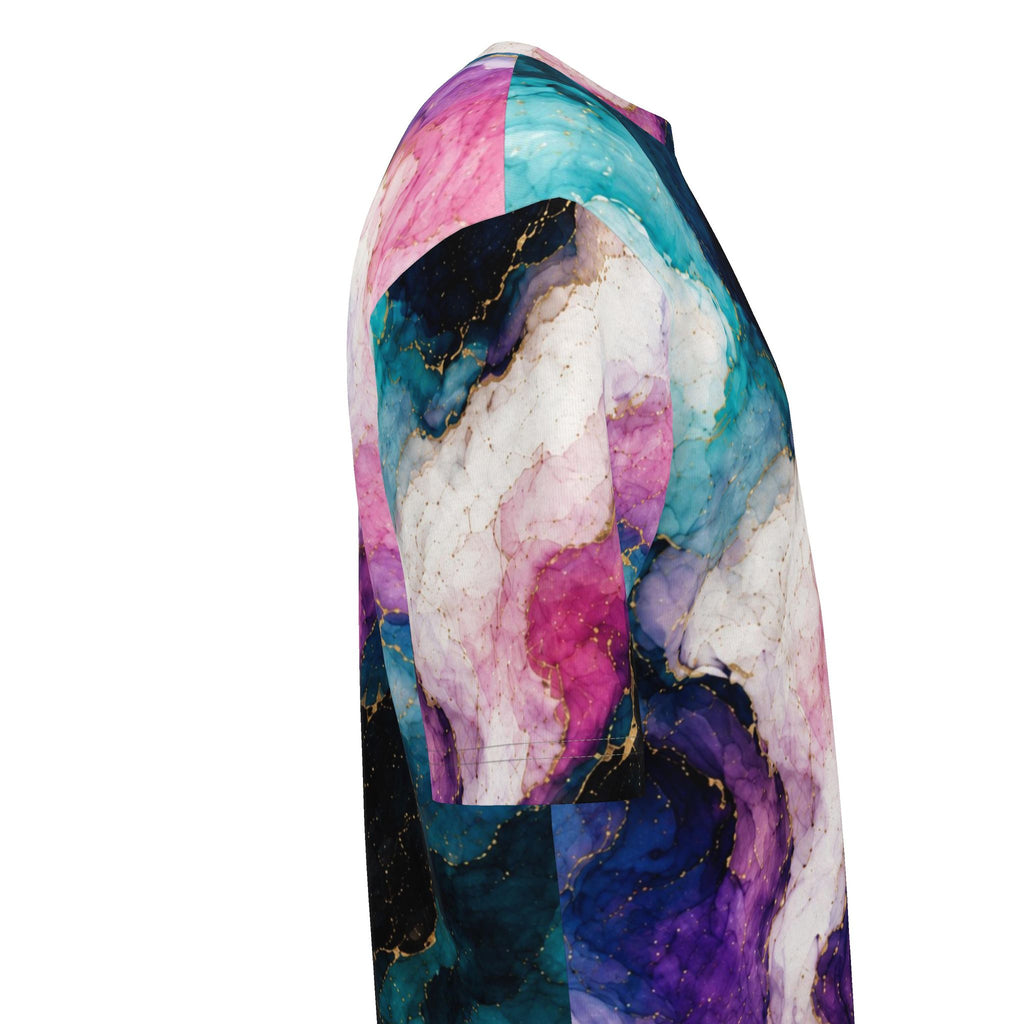 CUSH LUXE™ Fluid Ink No. 01 Oversized Luxury Men’s T-Shirt