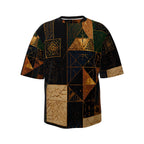 CUSH LUXE™ African Future No. 01 Oversized Luxury Men’s T-Shirt