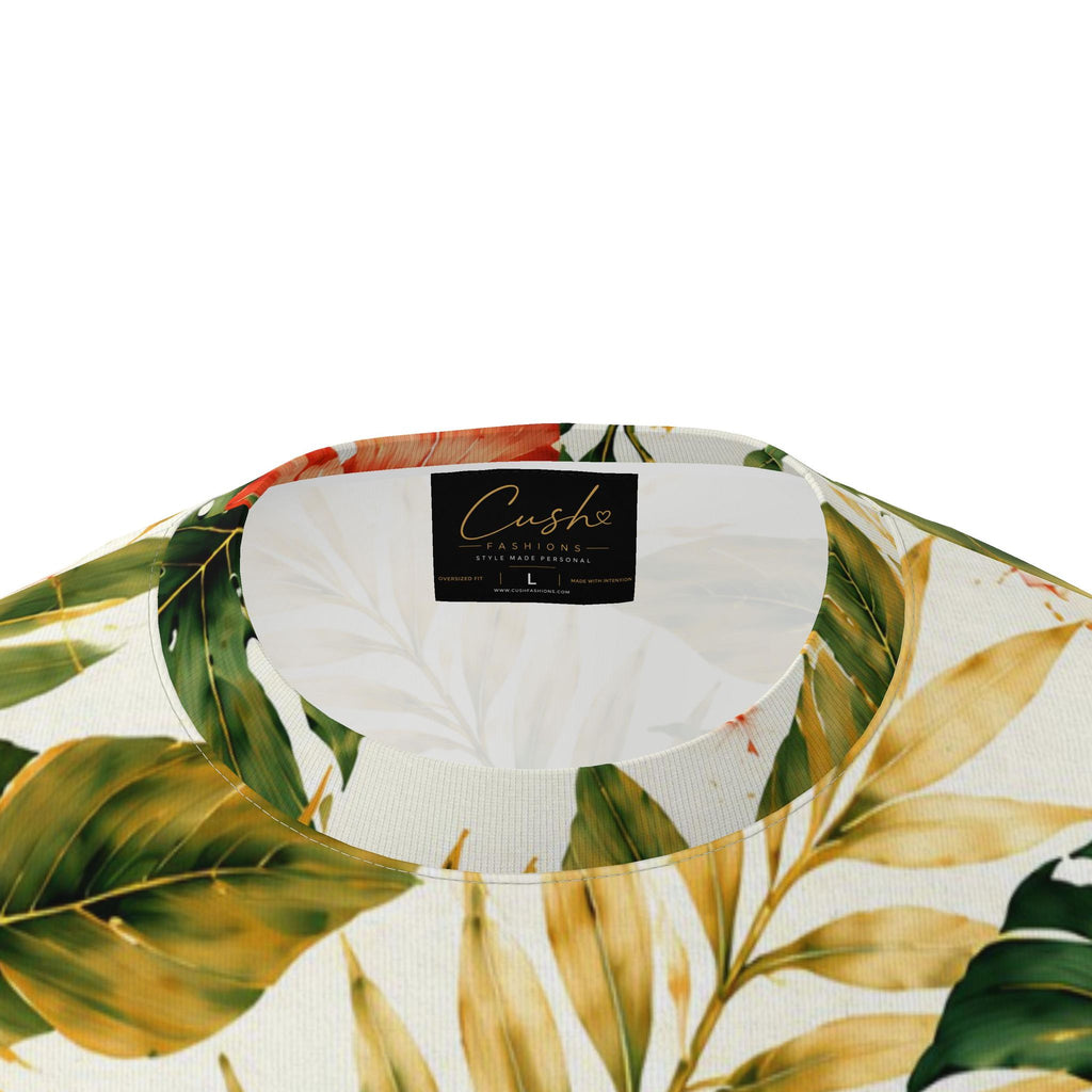 CUSH LUXE™ Botanica No. 01 Oversized Luxury Men’s T-Shirt