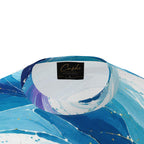CUSH LUXE™ Waves No. 01 Oversized Luxury Men’s T-Shirt