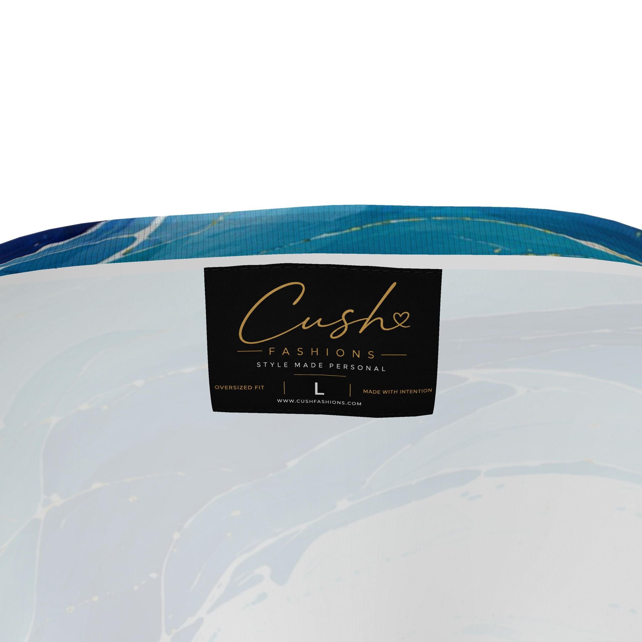 CUSH LUXE™ Waves No. 01 Oversized Luxury Men’s T-Shirt