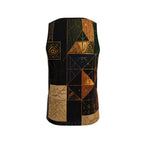 CUSH LUXE™ African Future Designer Cut & Sew Luxury Tank Top