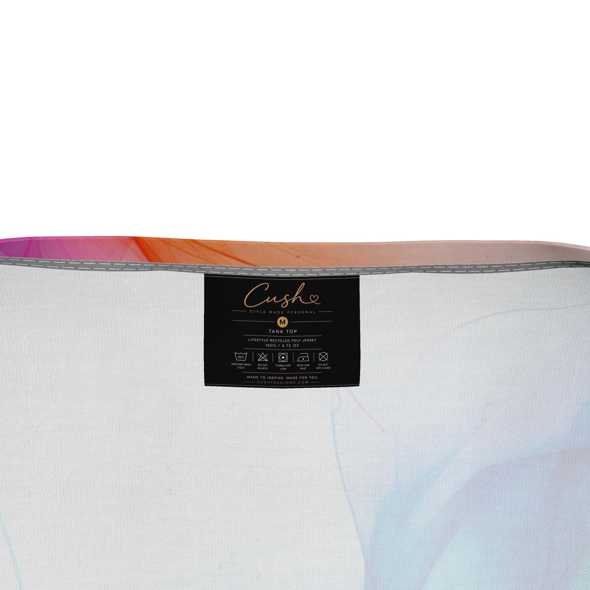 CUSH LUXE™ Aurora Designer Cut & Sew Luxury Tank Top