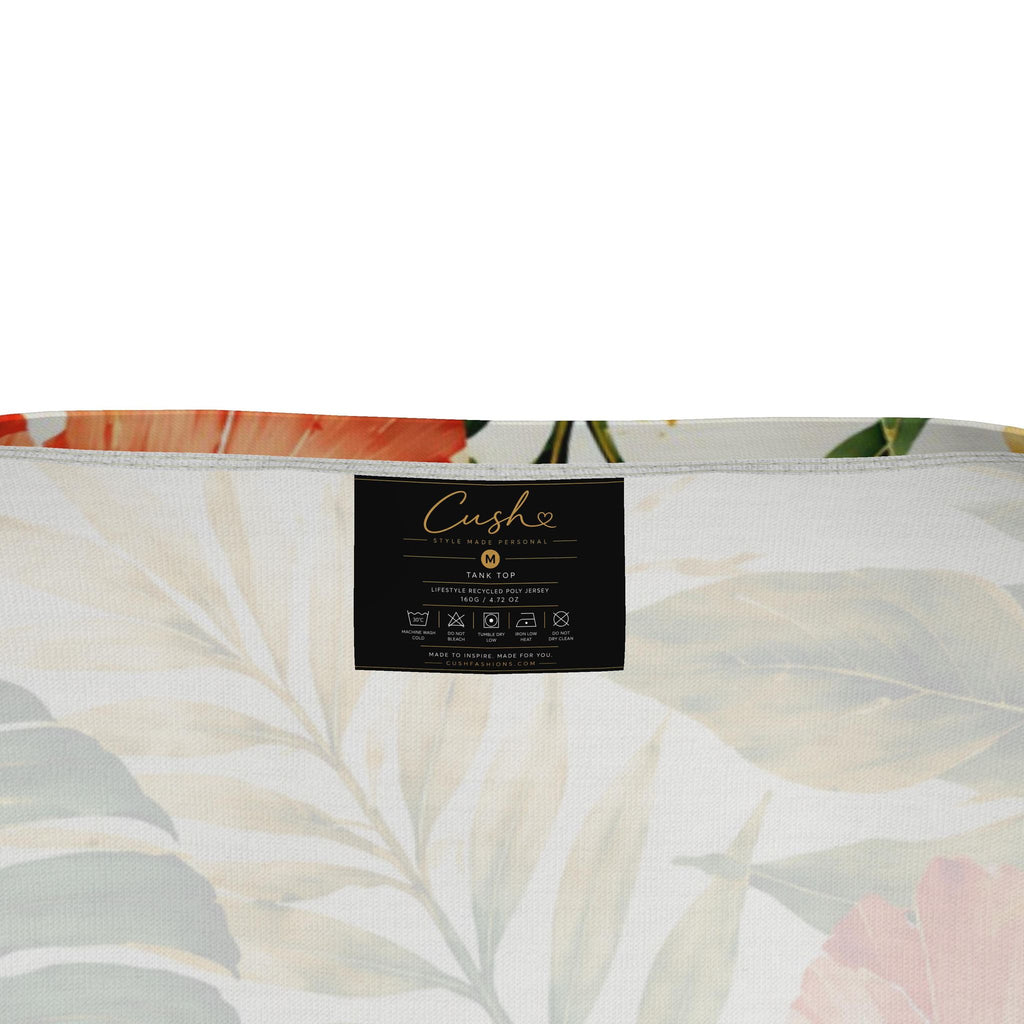 CUSH LUXE™ Botanica Designer Cut & Sew Luxury Tank Top