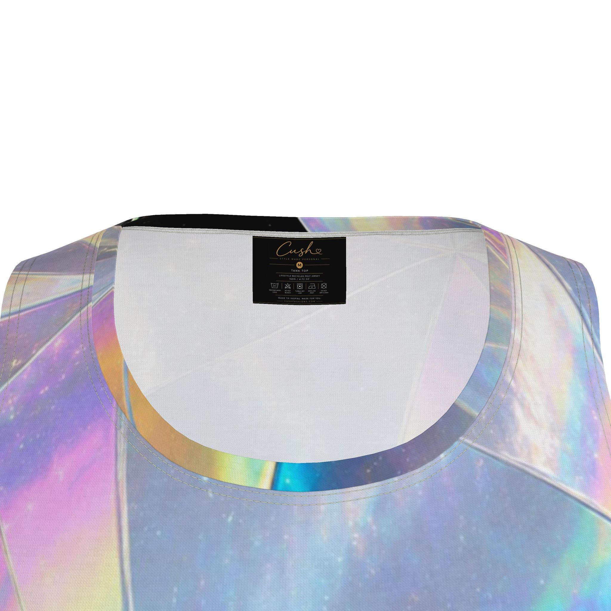 CUSH LUXE™ Prism Designer Cut & Sew Luxury Tank Top