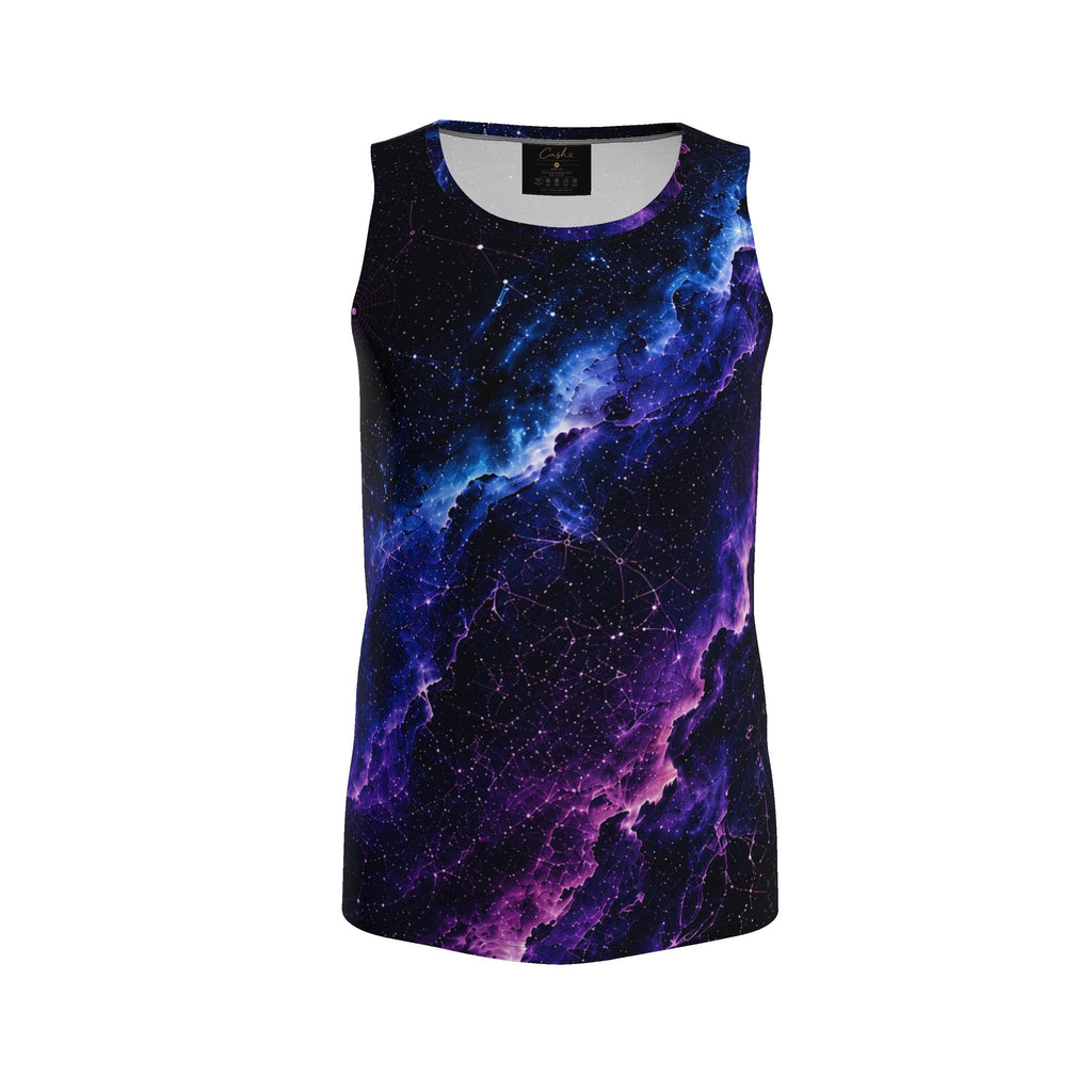 CUSH LUXE™ Cosmic Dust Designer Cut & Sew Luxury Tank Top