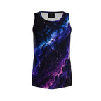 CUSH LUXE™ Cosmic Dust Designer Cut & Sew Luxury Tank Top