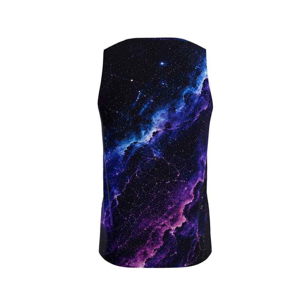 CUSH LUXE™ Cosmic Dust Designer Cut & Sew Luxury Tank Top