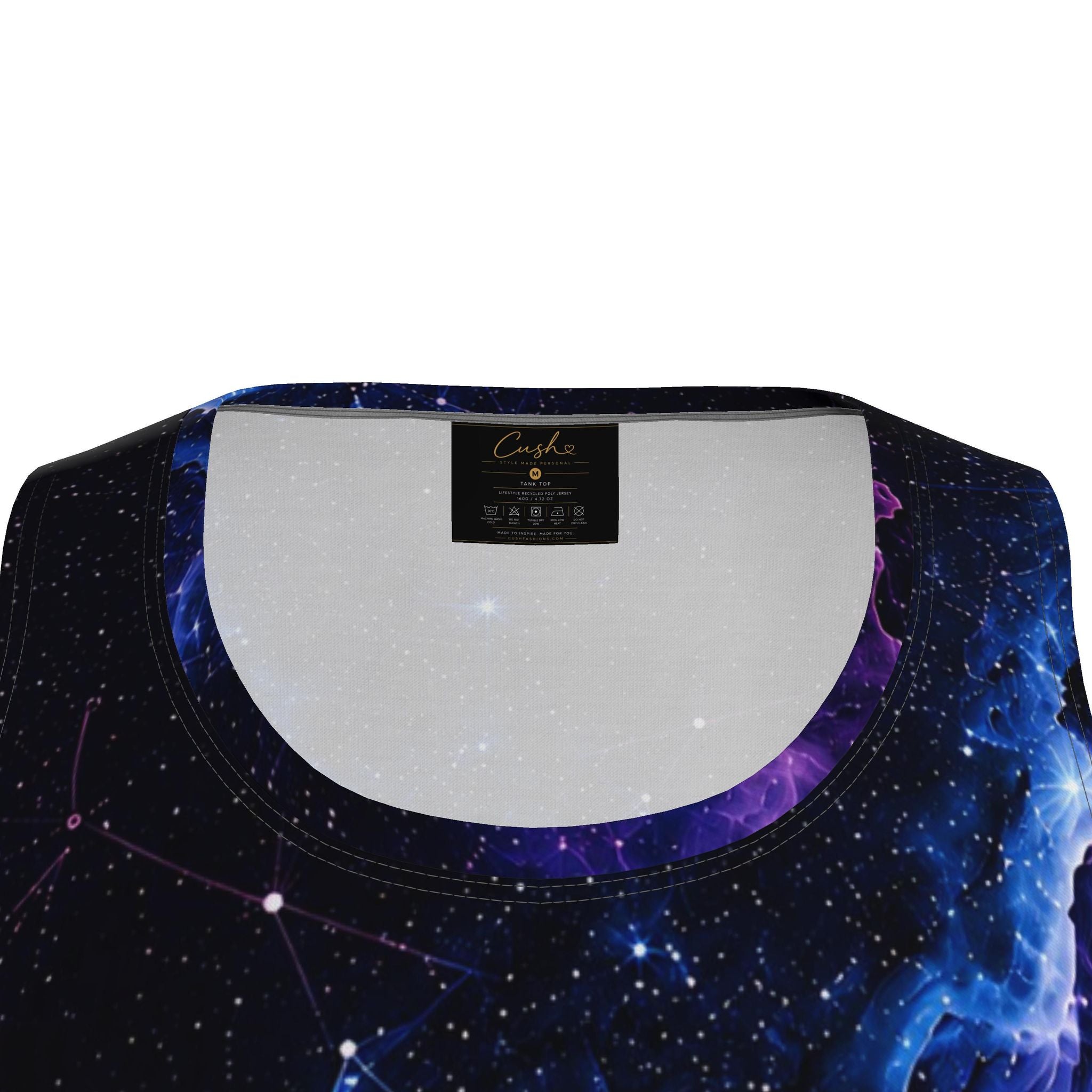 CUSH LUXE™ Cosmic Dust Designer Cut & Sew Luxury Tank Top