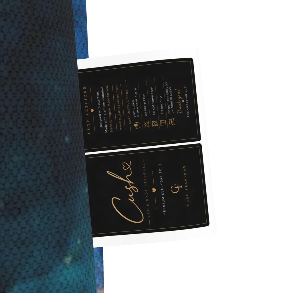 Fluid Ink No. 01 Luxury Art Tote Bag
