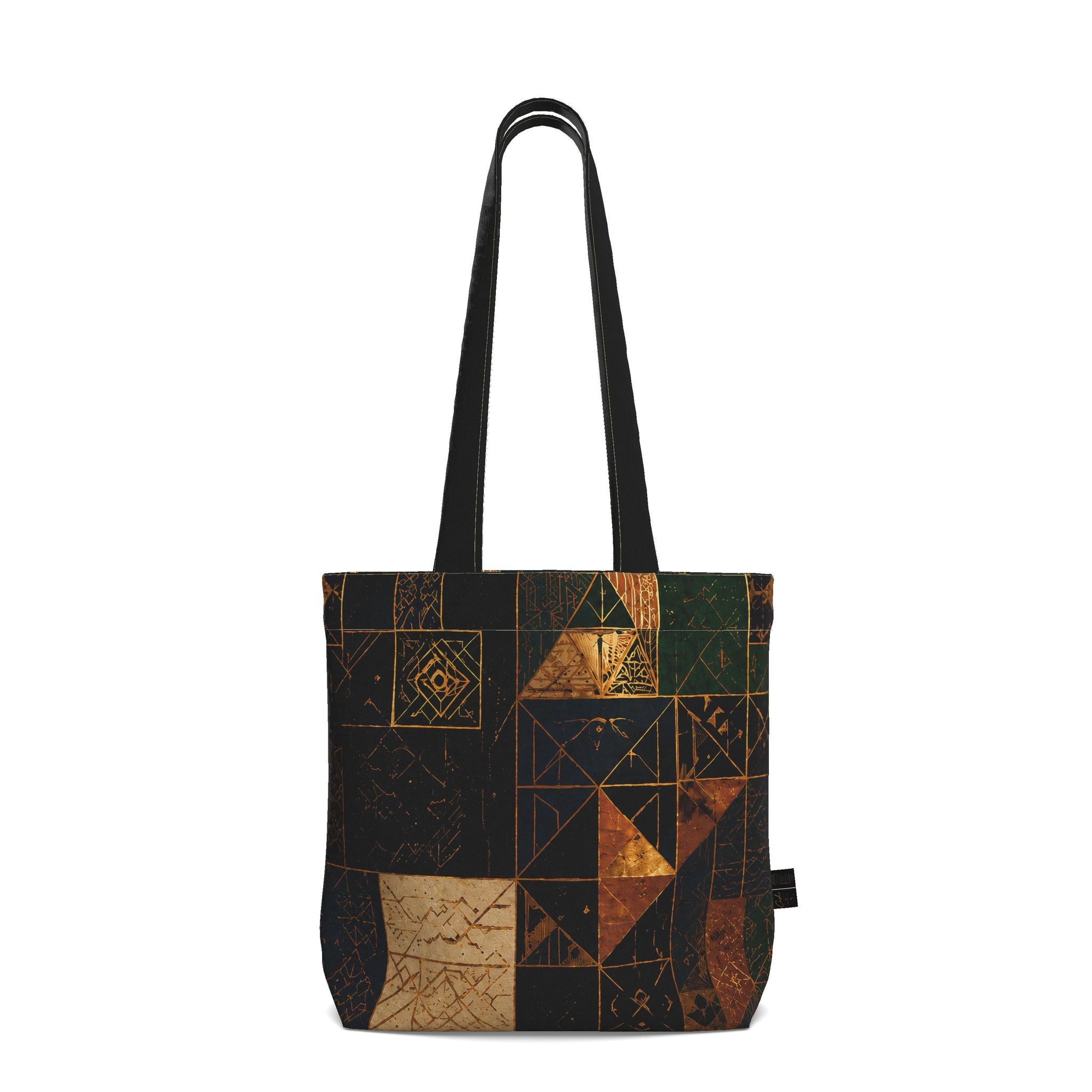 African Future No. 03 Luxury Art Tote Bag
