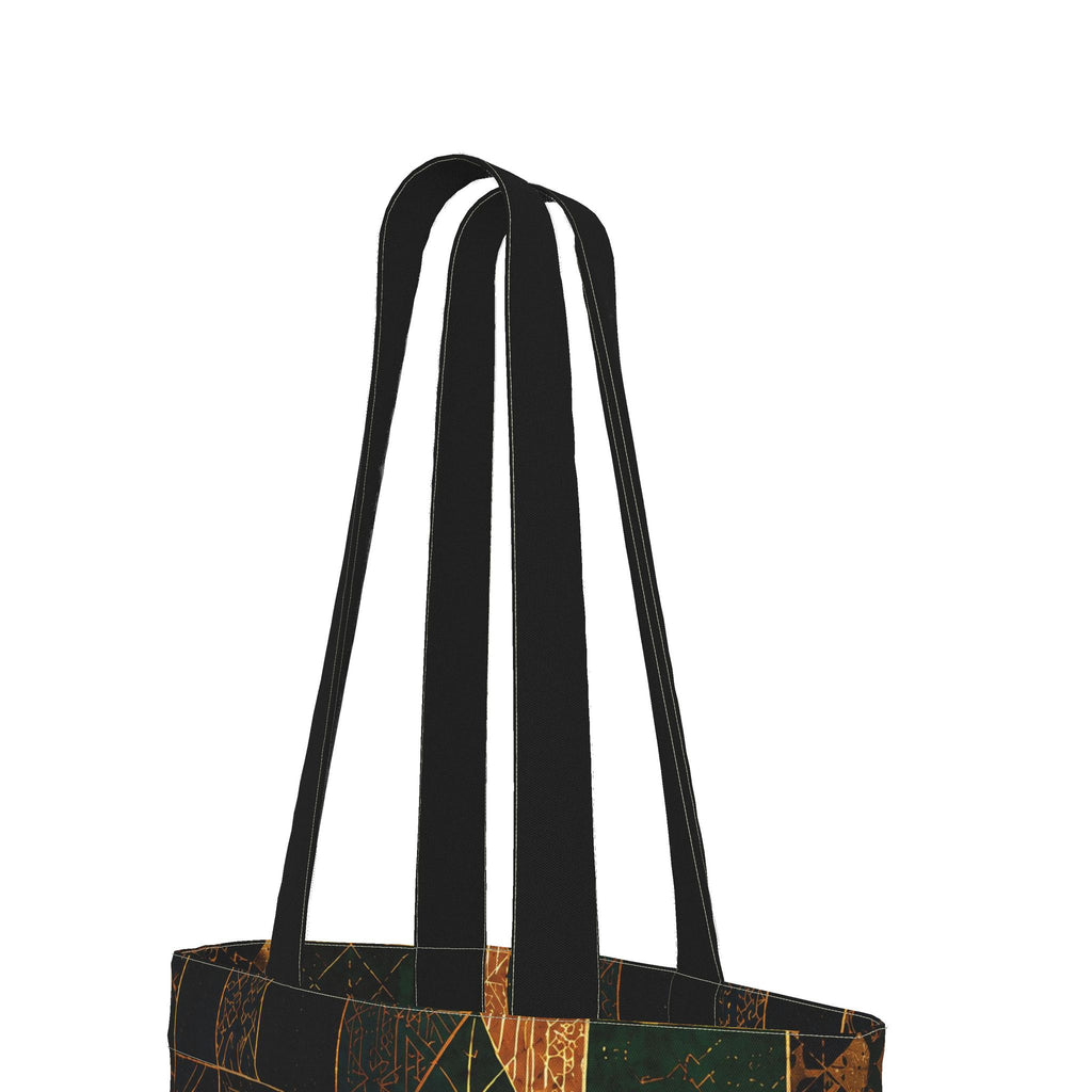 African Future No. 03 Luxury Art Tote Bag