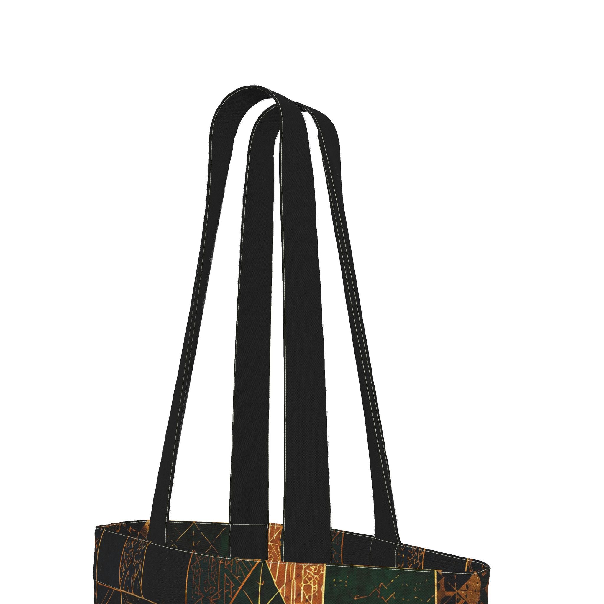 African Future No. 03 Luxury Art Tote Bag