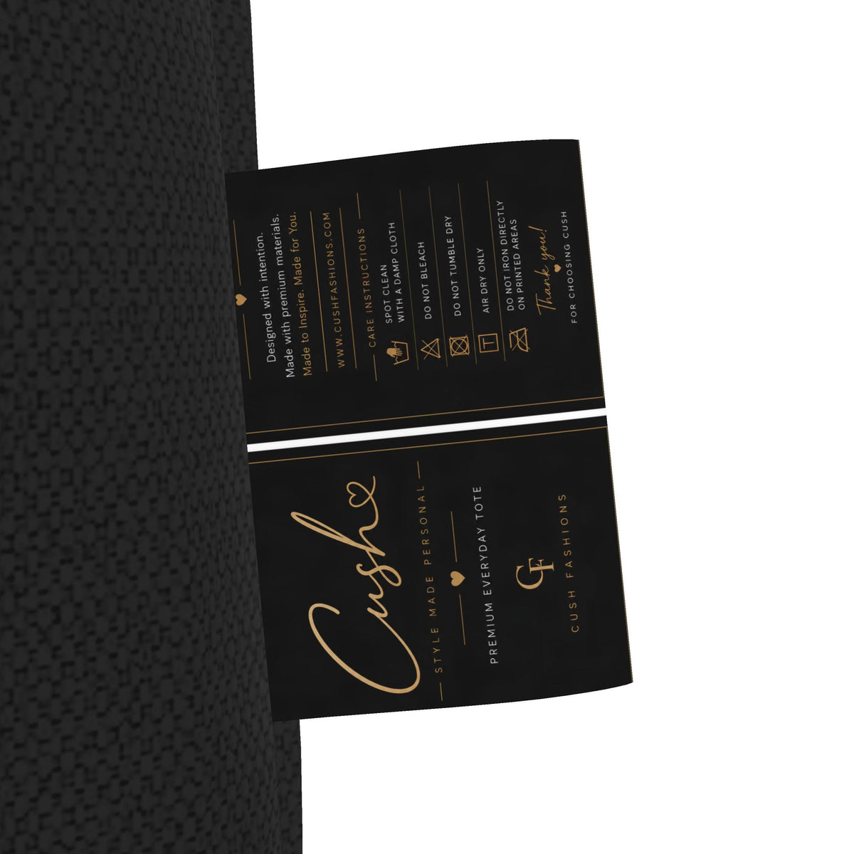 Cush Core No. 01 Luxury Signature Tote Bag