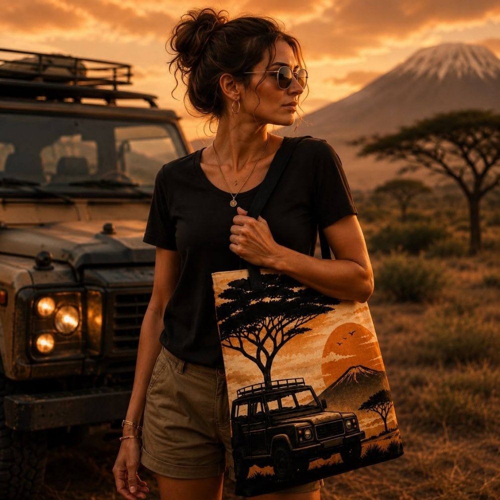 The Safari Life™ All-Over Print Tote Bag