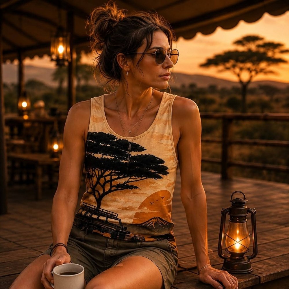 The Safari Life™ All-Over Print Men’s Tank Top