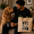 NYC Skyline Large Eco Tote Bag