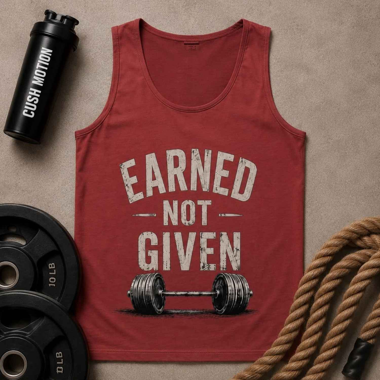 Earned Not Given Unisex Garment-Dyed Tank Top