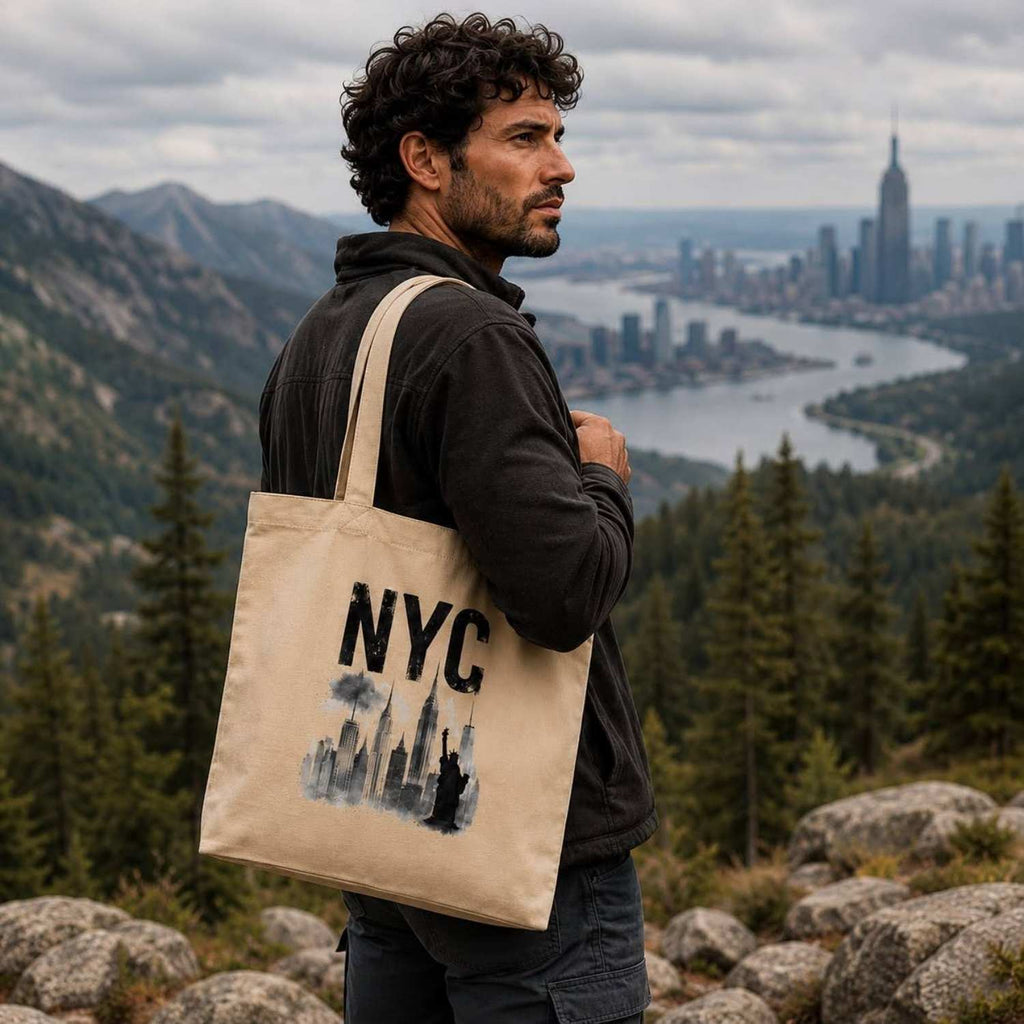 NYC Skyline Large Eco Tote Bag