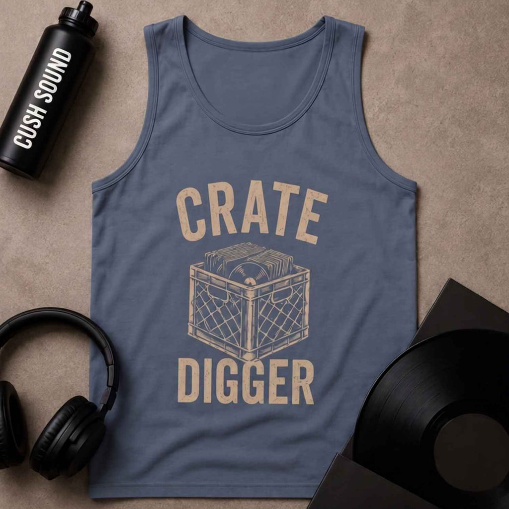 Crate Digger Unisex Garment-Dyed Tank Top