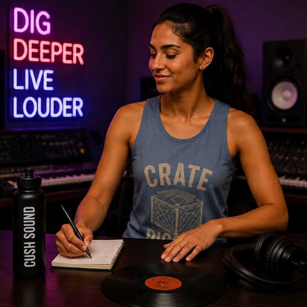 Crate Digger Unisex Garment-Dyed Tank Top