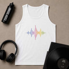 Feel Every Frequency Unisex Garment-Dyed Tank Top