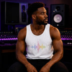 Feel Every Frequency Unisex Garment-Dyed Tank Top