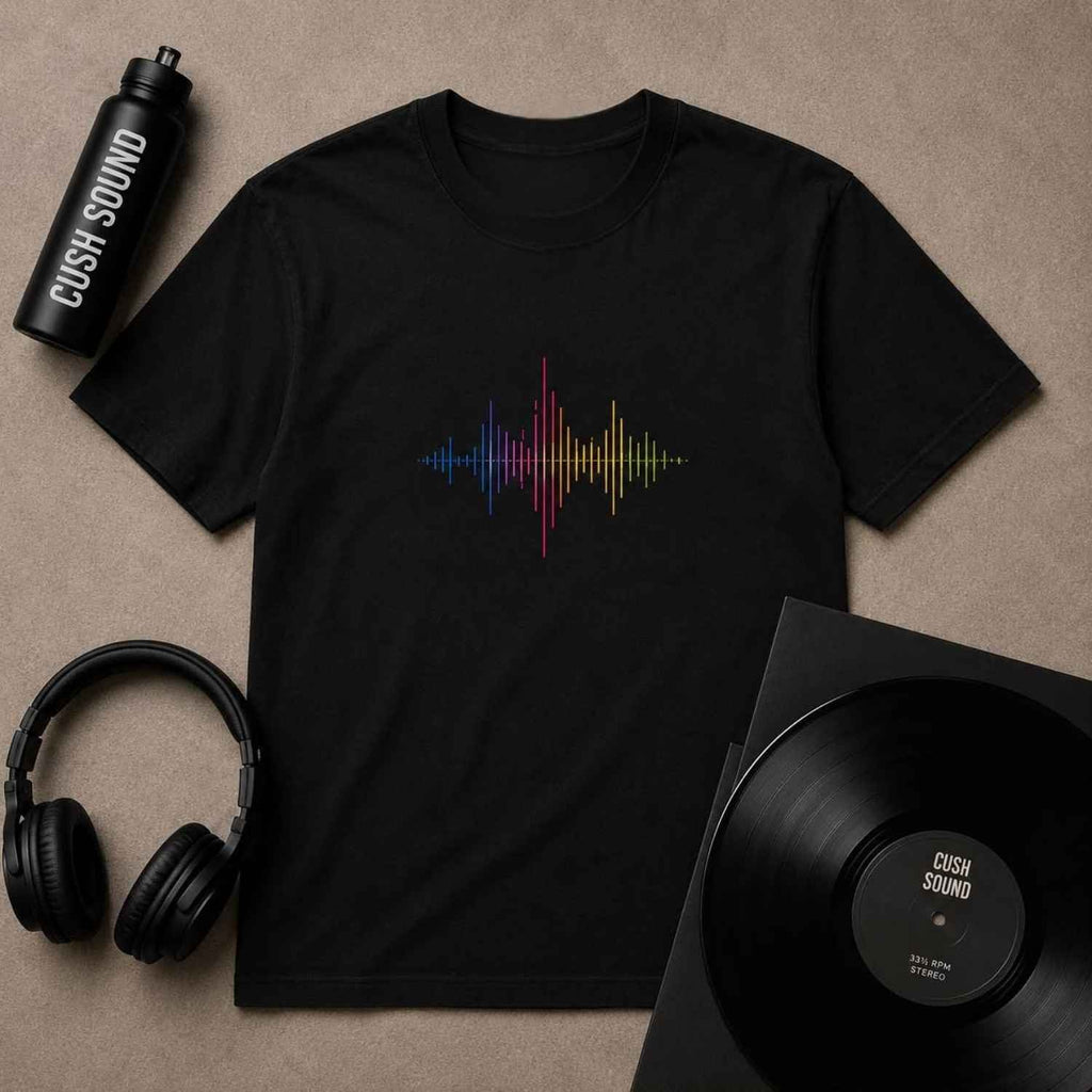 Feel Every Frequency Unisex Garment-Dyed Heavyweight T-Shirt