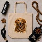 Golden Retriever Large Eco Tote Bag