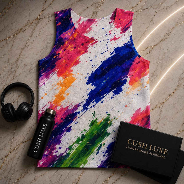 CUSH LUXE™ Expression Designer Cut & Sew Luxury Tank Top