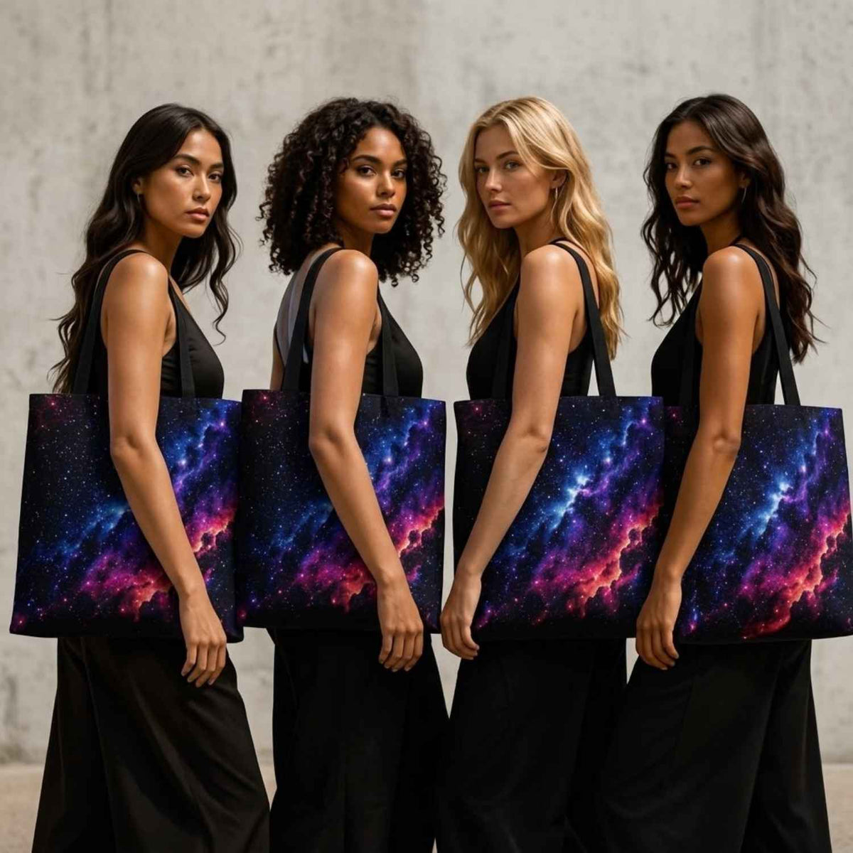 Cosmic Dust No. 04 Luxury Art Tote Bag
