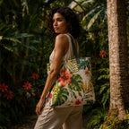 CUSH LUXE™ Botanica No. 08 Luxury Art Tote Bag