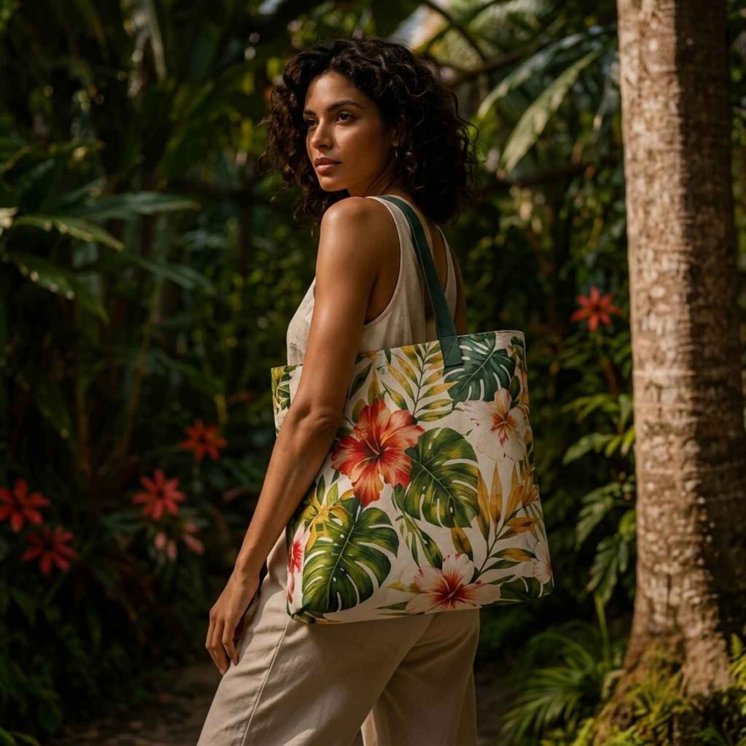 CUSH LUXE™ Botanica No. 08 Luxury Art Tote Bag