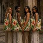CUSH LUXE™ Botanica No. 08 Luxury Art Tote Bag