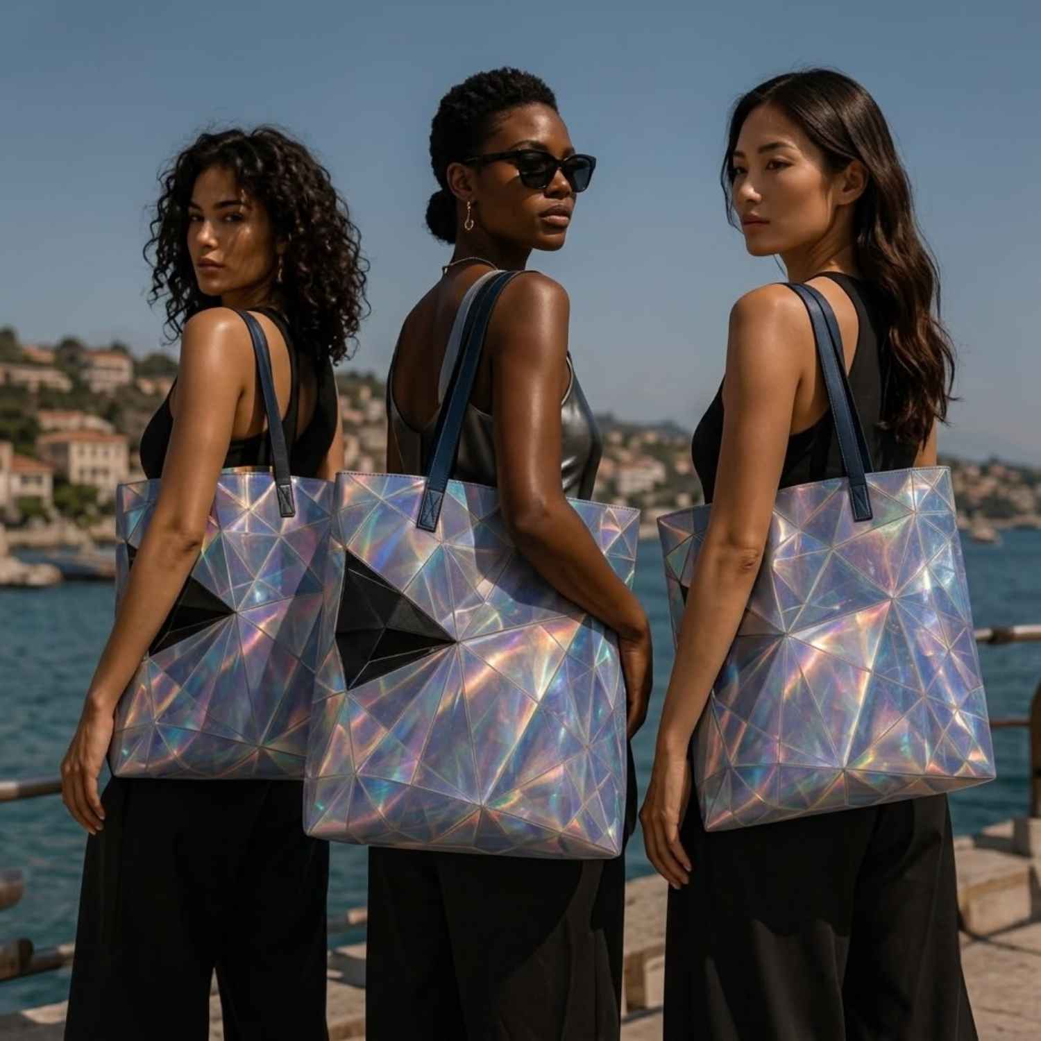 CUSH LUXE™ Prism No. 09 Luxury Art Tote Bag