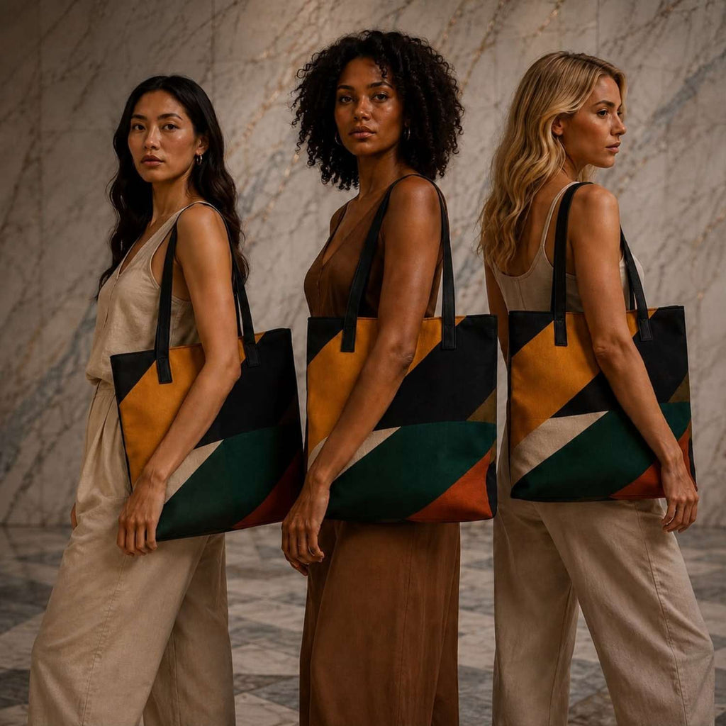 Mosaic No. 02 Luxury Art Tote Bag