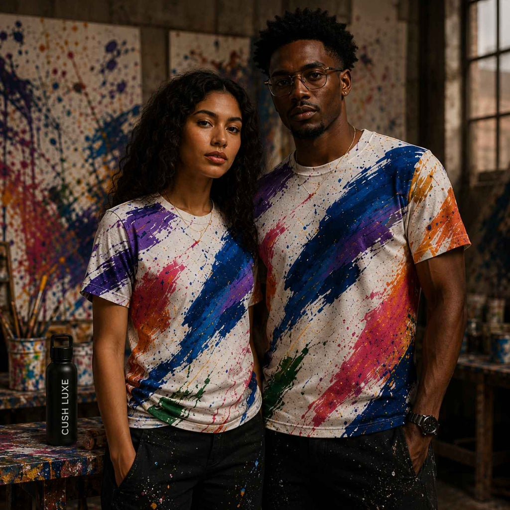 CUSH LUXE™ Expression No. 01 Oversized Luxury Men’s T-Shirt