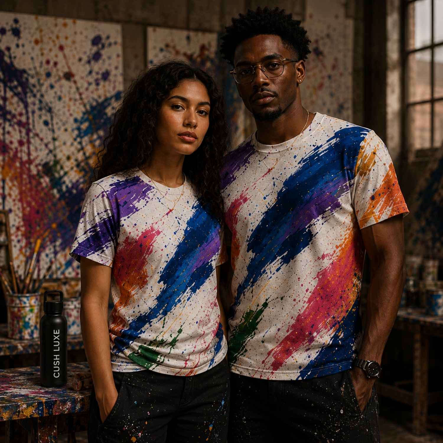 CUSH LUXE™ Expression No. 01 Oversized Luxury Men’s T-Shirt