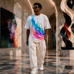 CUSH LUXE™ Aurora No. 01 Oversized Luxury Men’s T-Shirt