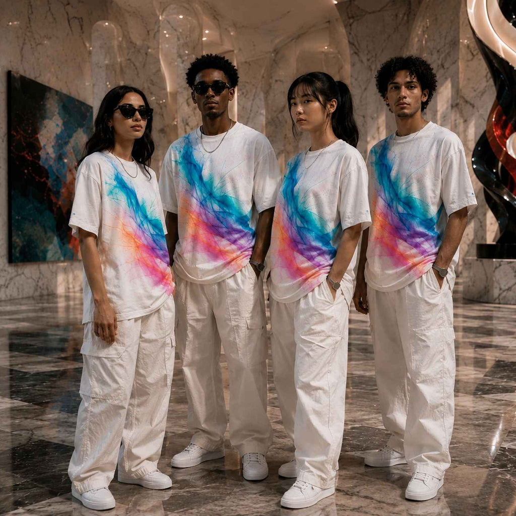 CUSH LUXE™ Aurora No. 01 Oversized Luxury Men’s T-Shirt