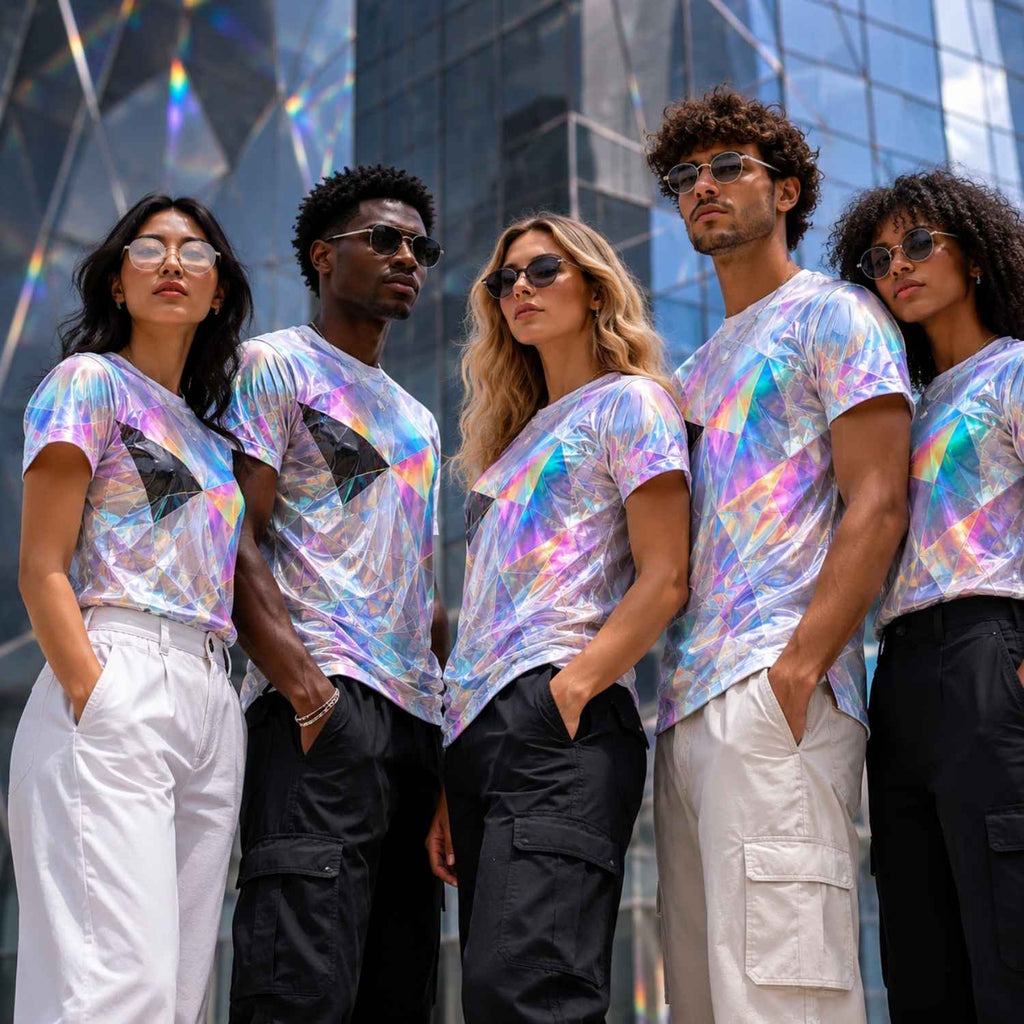 CUSH LUXE™ Prism No. 01 Oversized Luxury Men’s T-Shirt