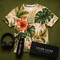CUSH LUXE™ Botanica No. 01 Oversized Luxury Men’s T-Shirt