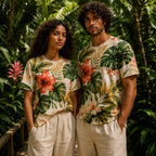 CUSH LUXE™ Botanica No. 01 Oversized Luxury Men’s T-Shirt