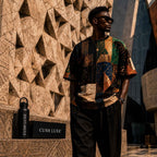 CUSH LUXE™ African Future No. 01 Oversized Luxury Men’s T-Shirt