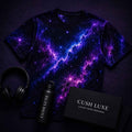 CUSH LUXE™ Cosmic Dust No. 01 Oversized Luxury Men’s T-Shirt