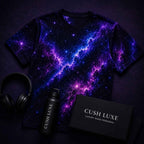 CUSH LUXE™ Cosmic Dust No. 01 Oversized Luxury Men’s T-Shirt